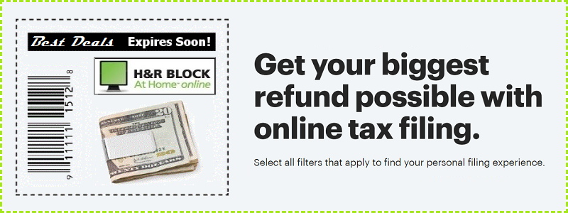 H&R Block Online Income Tax Preparation Software